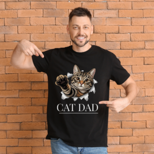 Cat Dad – Men’s Regular Fit T-Shirt