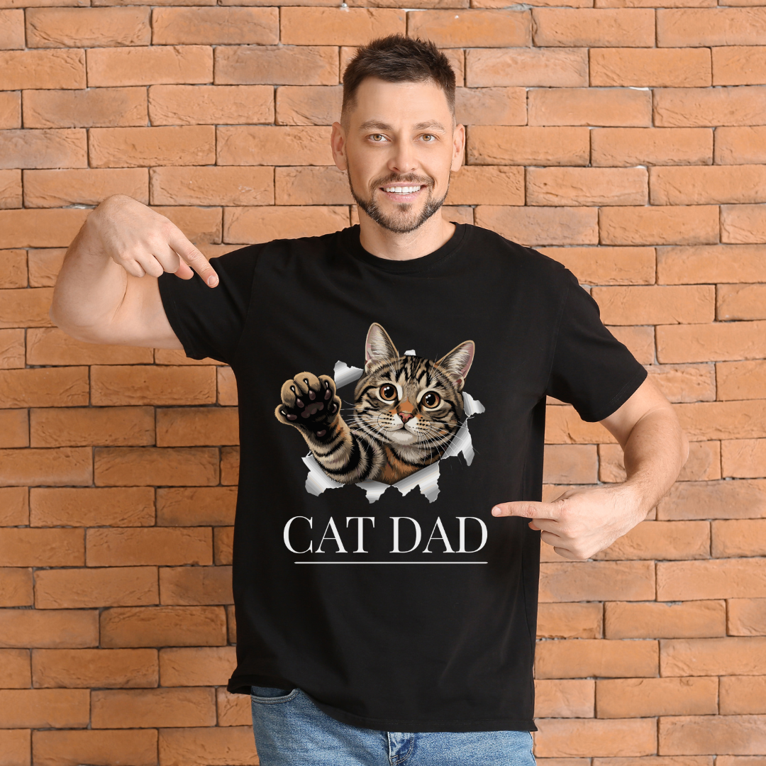 Cat Dad – Men’s Regular Fit T-Shirt
