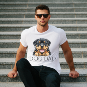 Dog Dad – Men’s Regular Fit T-Shirt