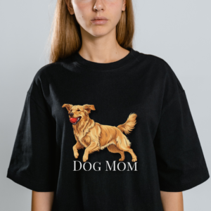 Dog Mom – Women’s Oversized T-Shirt